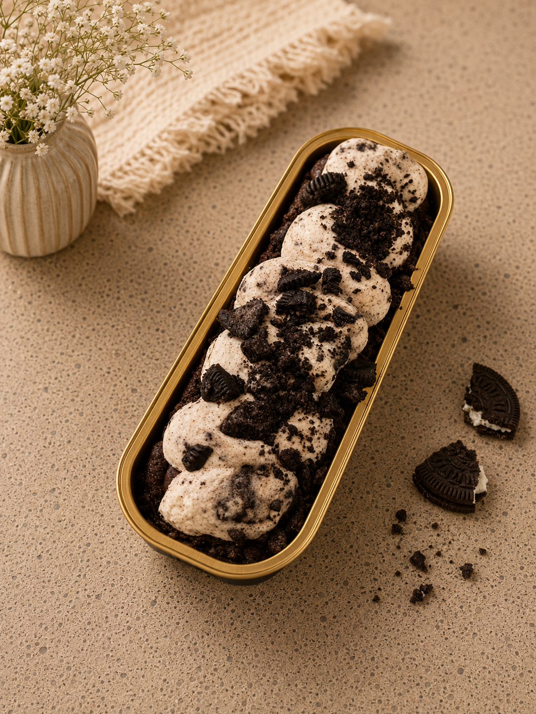 Cookies & Cream Mini Loaf Cake - 5 Pack