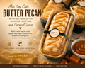 Butter Pecan Mini Loaf Cake - 2 Pack